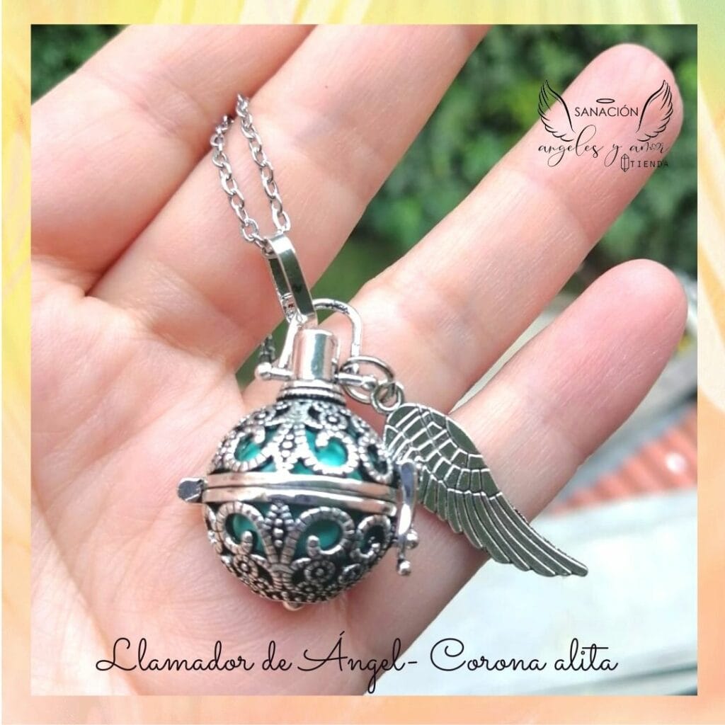 Llamador De ángeles MAMIJUX® Oso Con Cristales - MAMIJUX