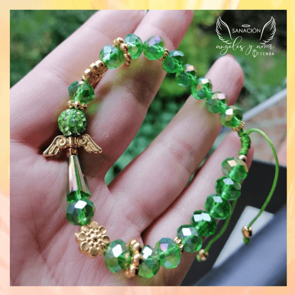 Pulsera en murano con angelito 👼 - Imagen 2