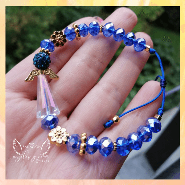 Pulsera en murano con angelito 👼 - Imagen 3