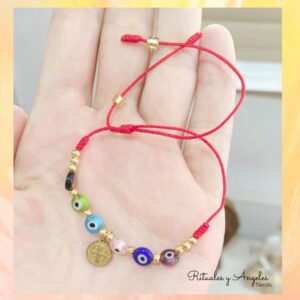 Pulsera San Benito con ojo turco
