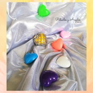 Kit 7 Arcángeles llamador de Ángel corazón.