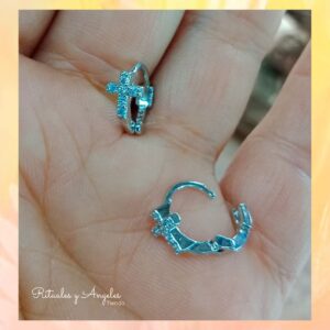Aretes cruz