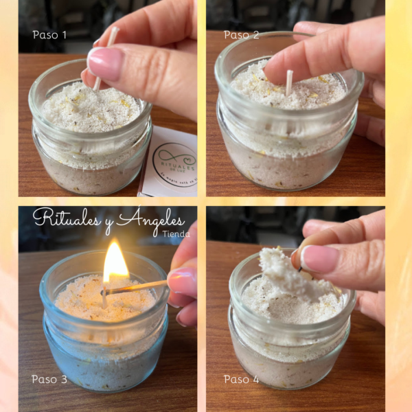 Vela de Arena Perlada - Imagen 3