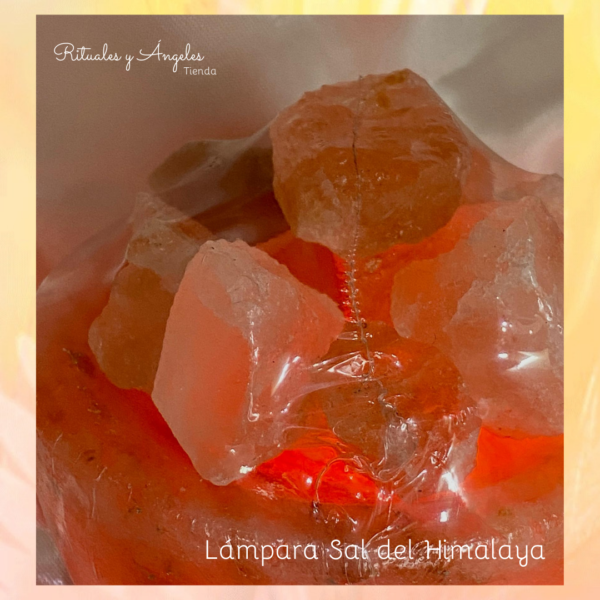 Lámpara de sal del Himalaya - Imagen 2
