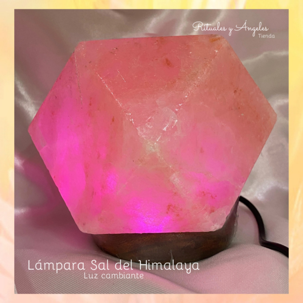 Lámpara de sal del Himalaya - Imagen 4