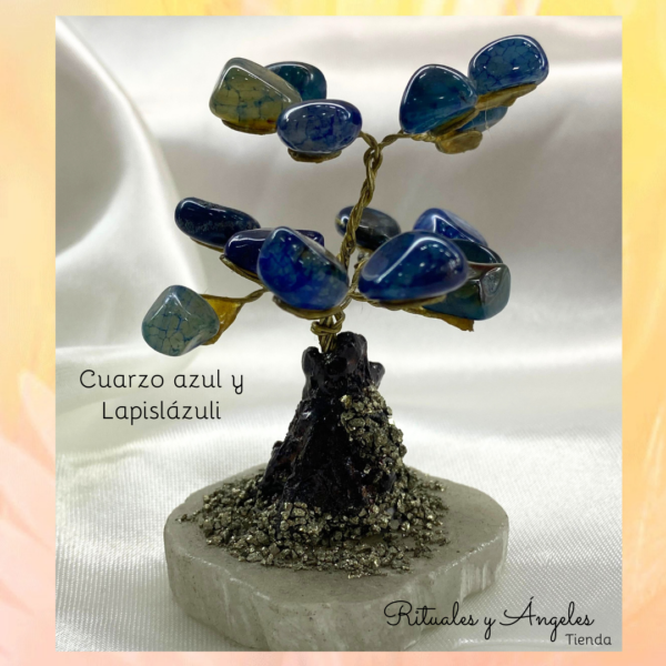 Árbol de la Vida bonsái con cuarzos - Imagen 8