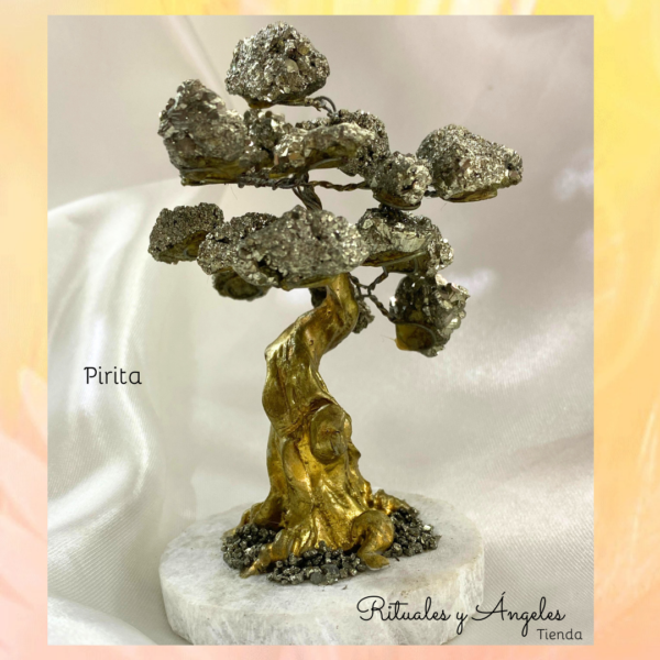 Árbol de la Vida bonsái con cuarzos - Imagen 6