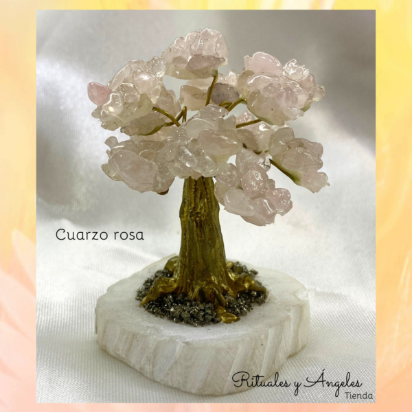 Árbol de la Vida bonsái con cuarzos - Imagen 4