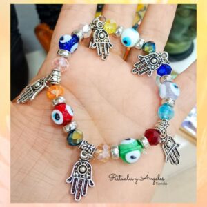 Pulsera ojo turco multicolor