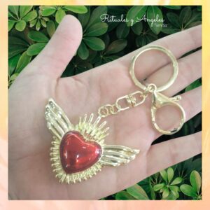 Llavero Corazón Alado